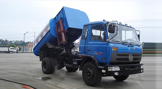 东风145自装卸式垃圾车